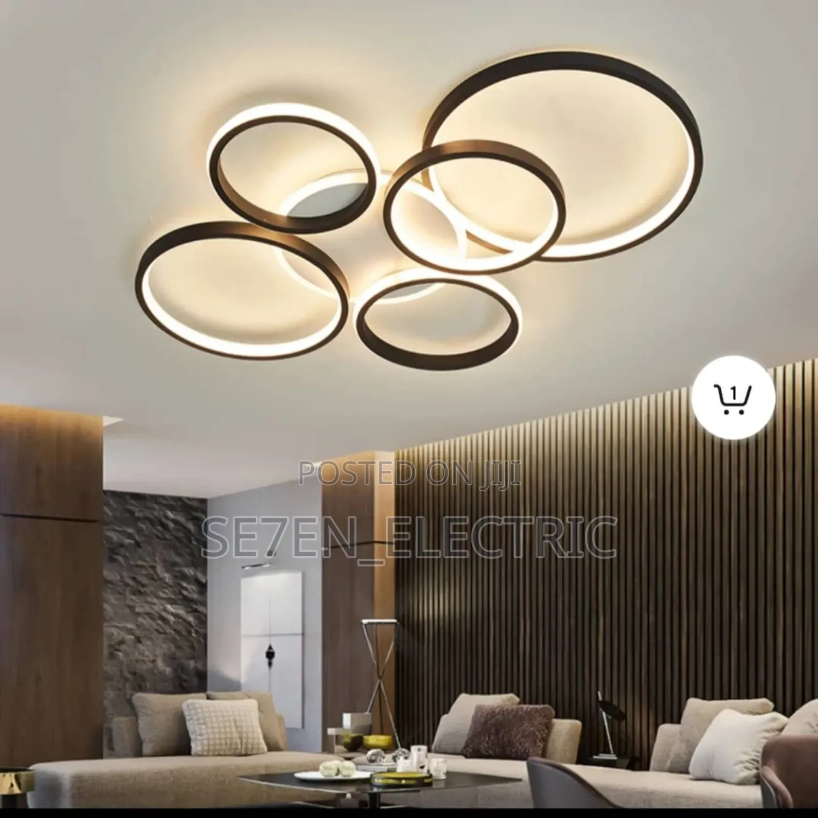 Nordic Chandelier Light Ceiling Flushed