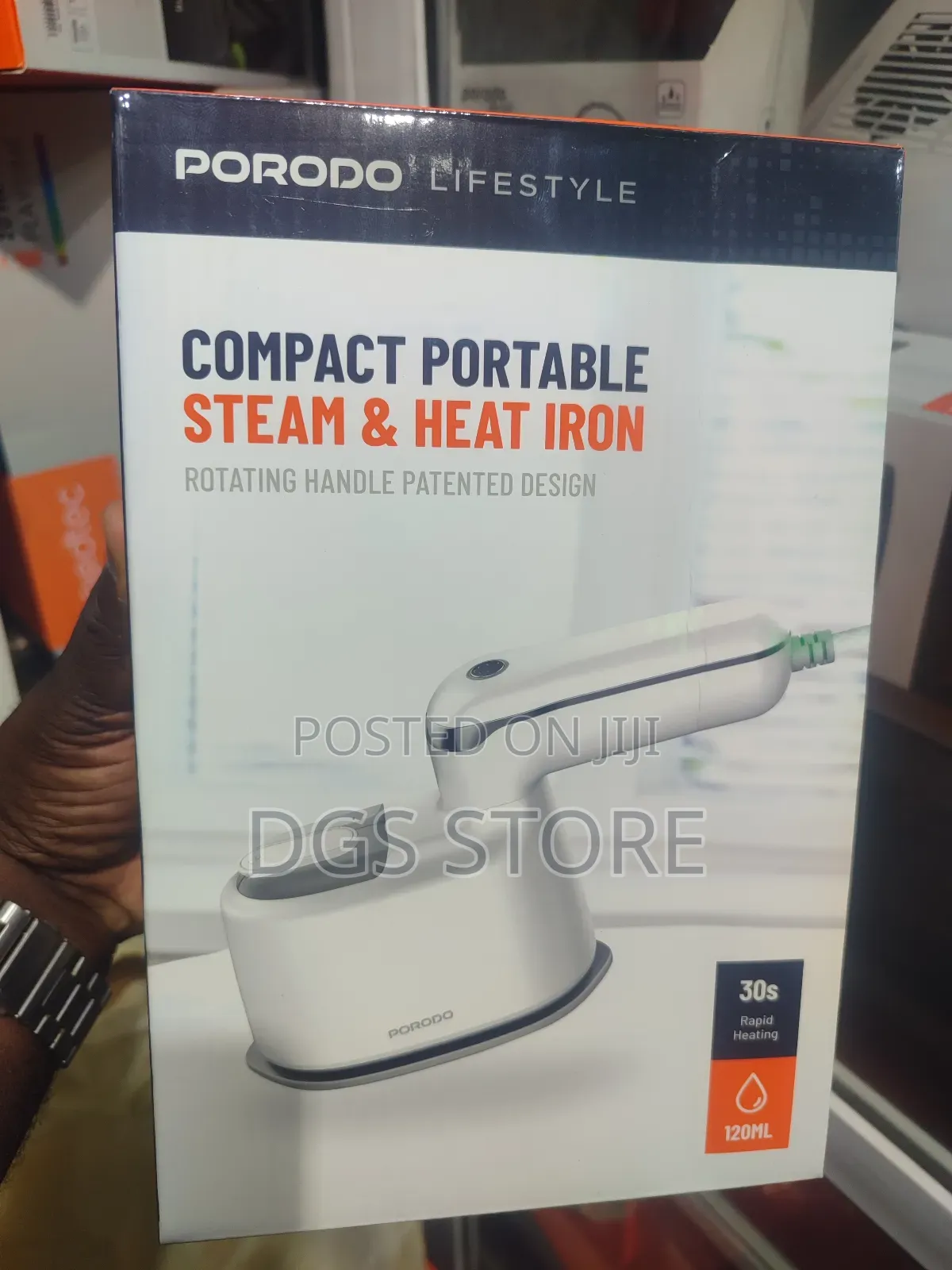 Porodo Lifestyle Mini Steam Iron 1100w