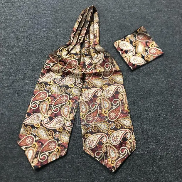 Ascot Scarf Muffler Tie Now Available in Store It's Use Inside Shirts