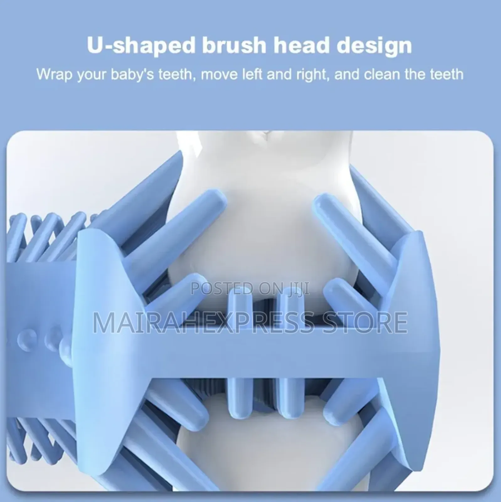 Kids Toothbrush 360° U-Shaped Oral Teeth Cleaner (2-12 Yrs)