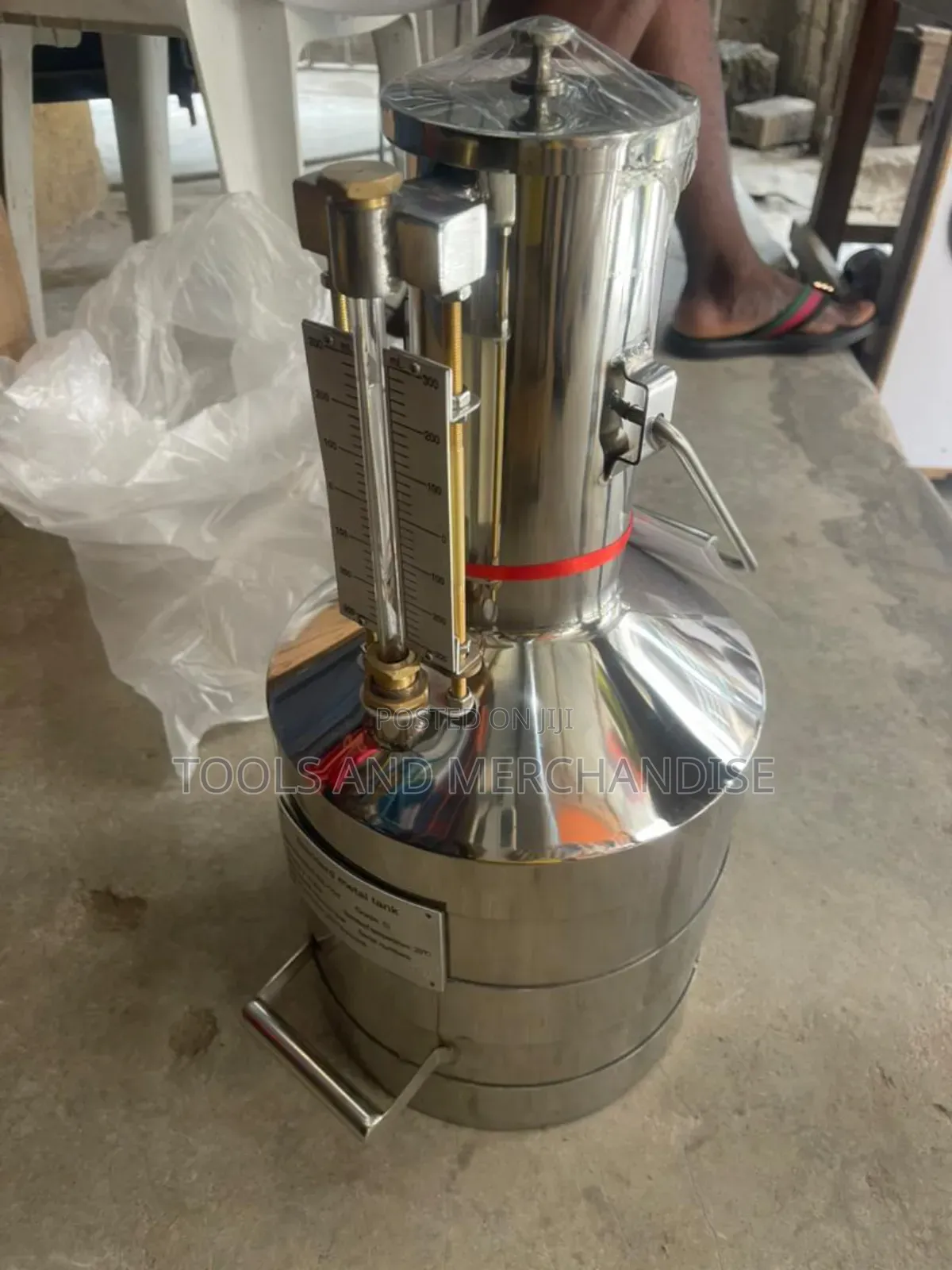 Stainless Steel Measuring Apparatus (10ltr)