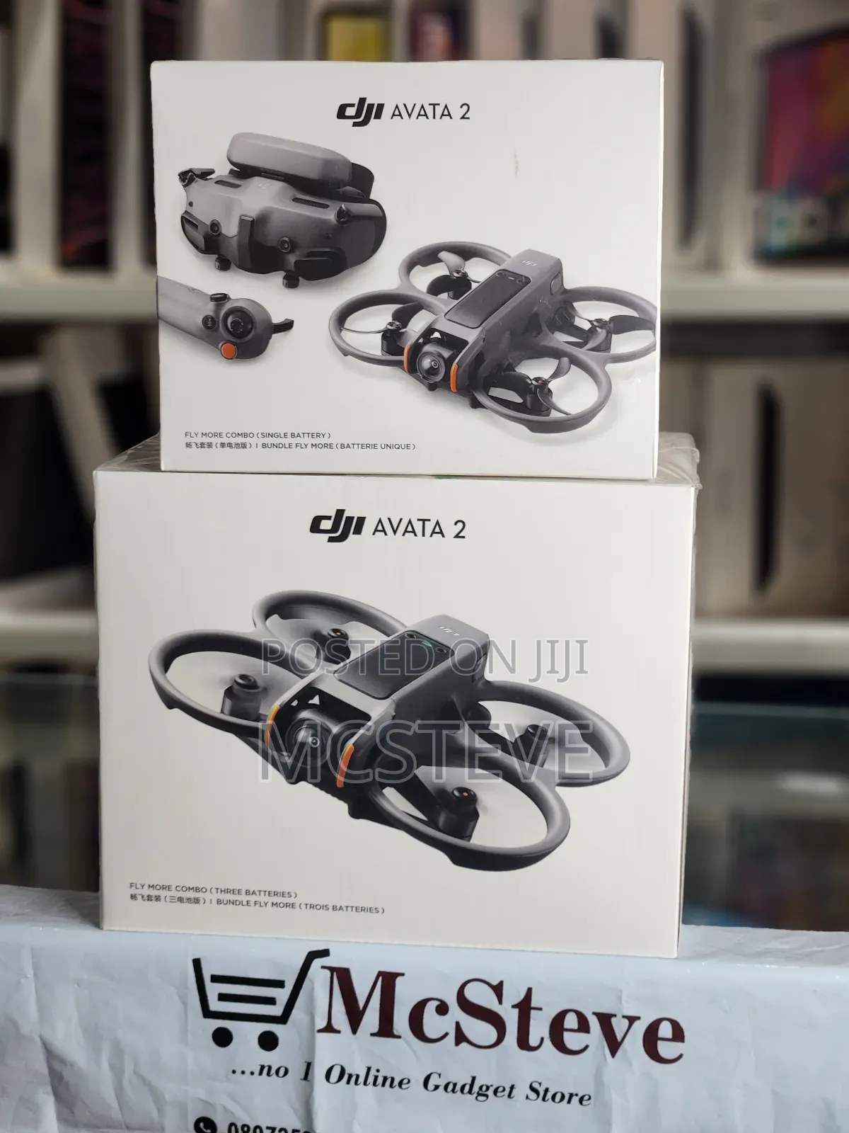 Dji Avata 2 Flymore Combo Drone With 3 Batteries Brand New