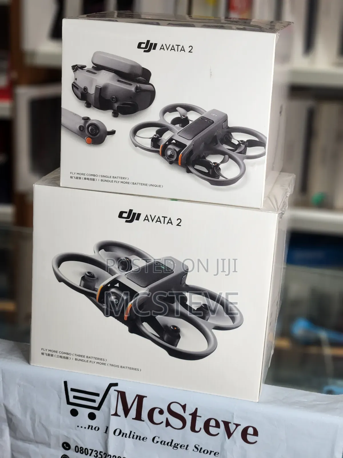 Dji Avata 2 Flymore Combo Drone With 3 Batteries Brand New