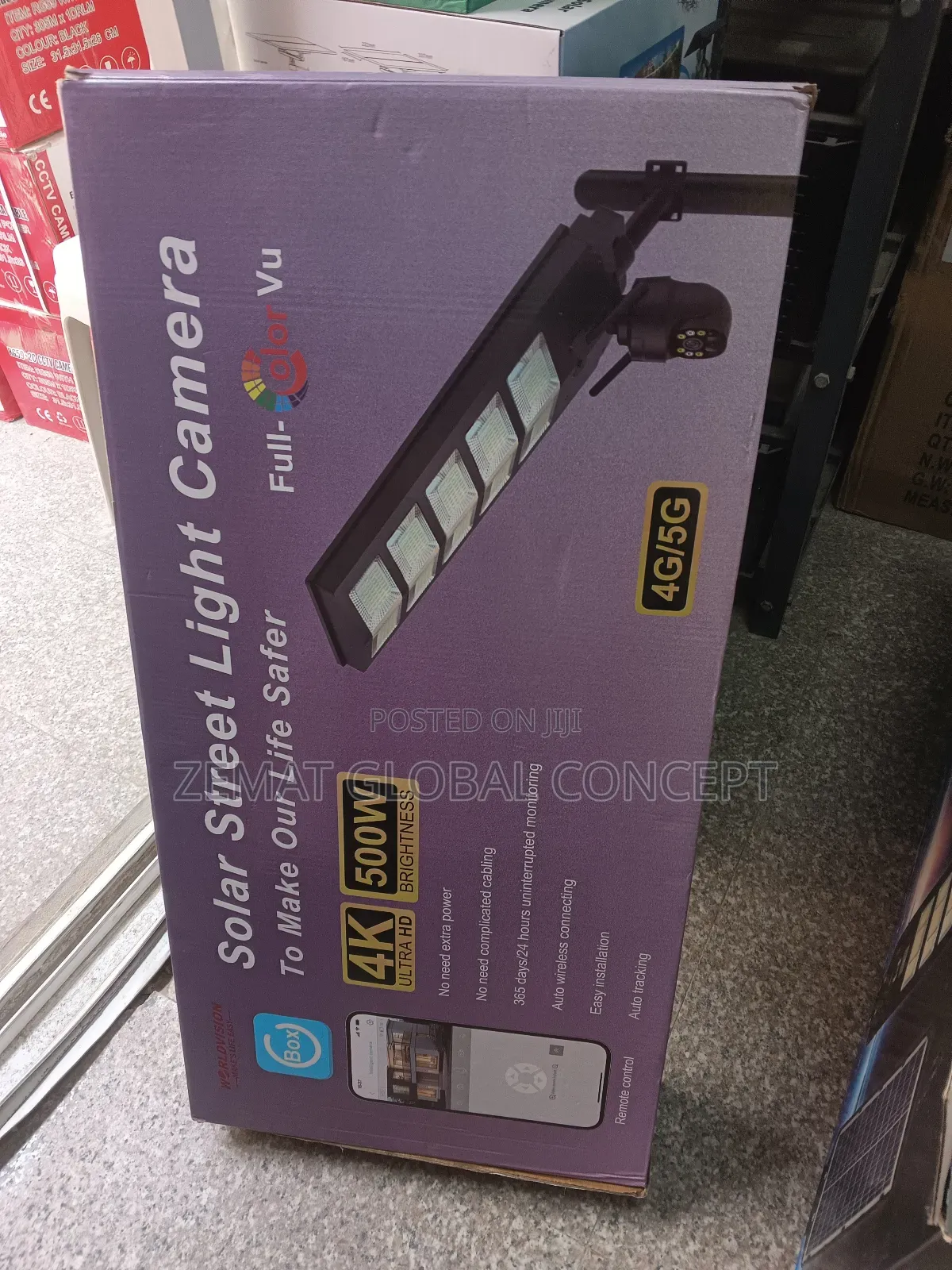 Solar All In One Street Light With Camera