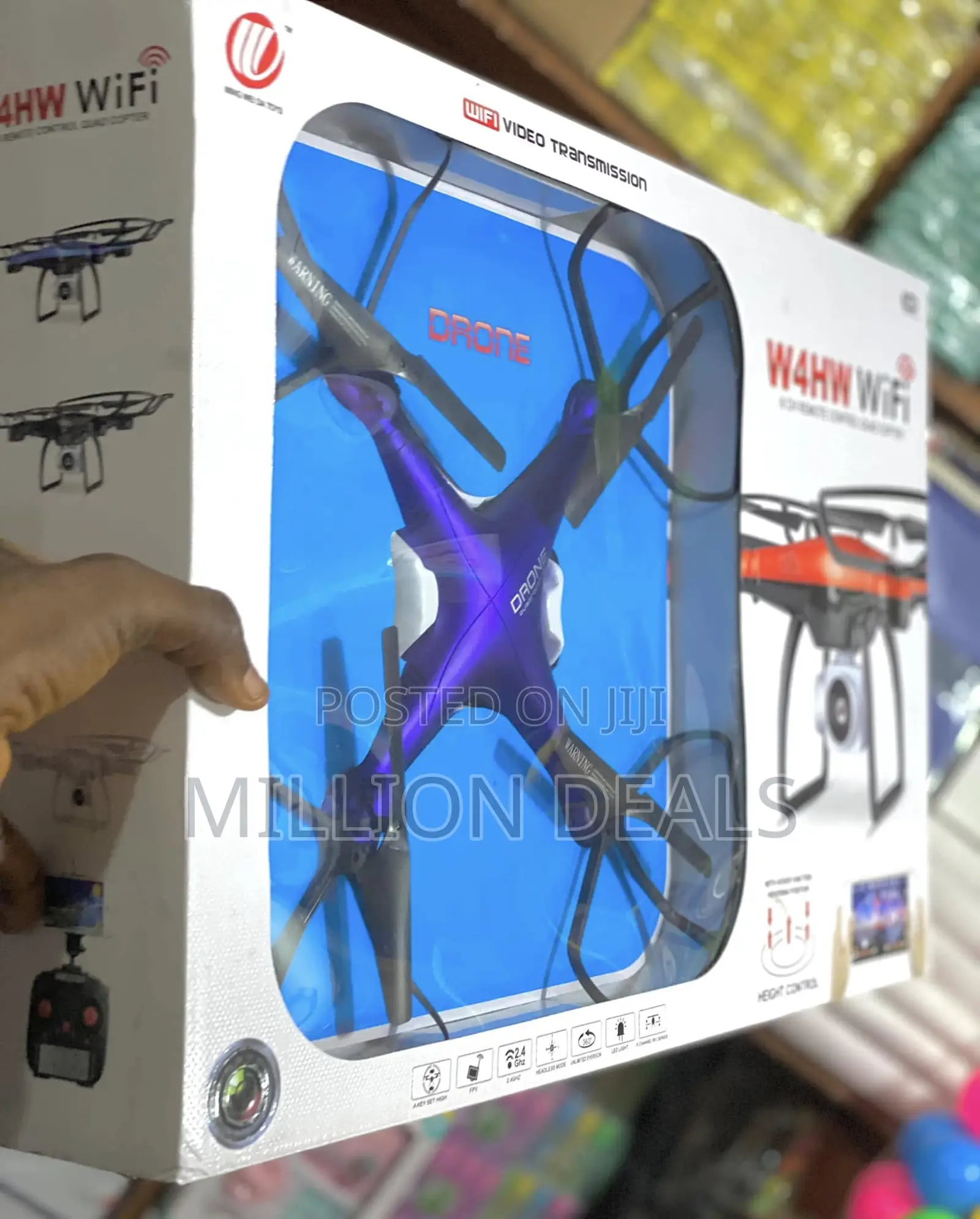 Drone W4HW Wifi With Camera - Drone Camera