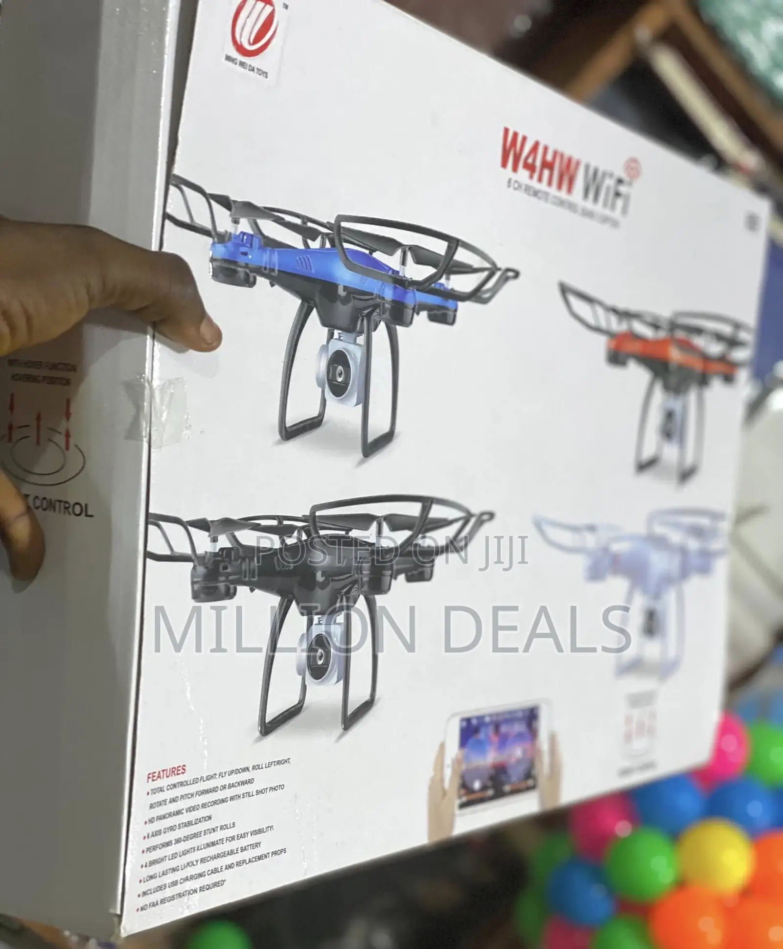 Drone W4HW Wifi With Camera - Drone Camera