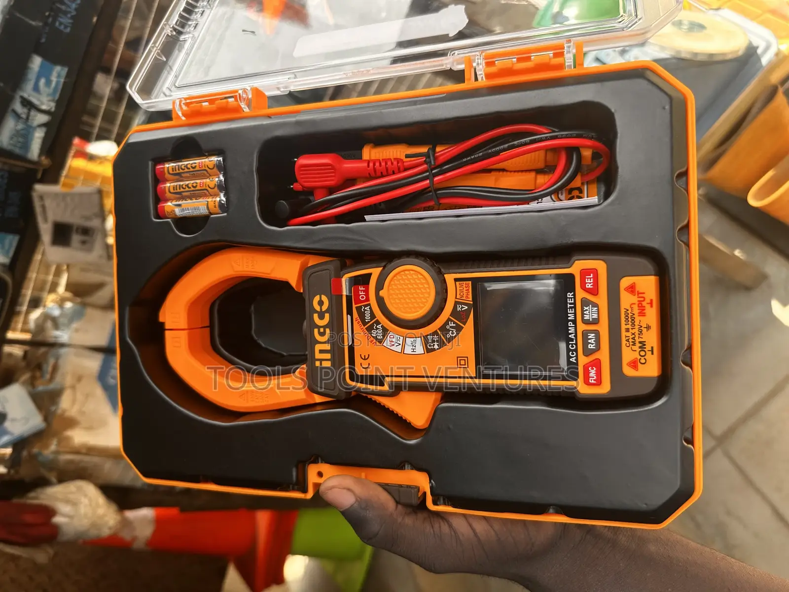 Ingco Digital AC Clamp Meter DCM66001