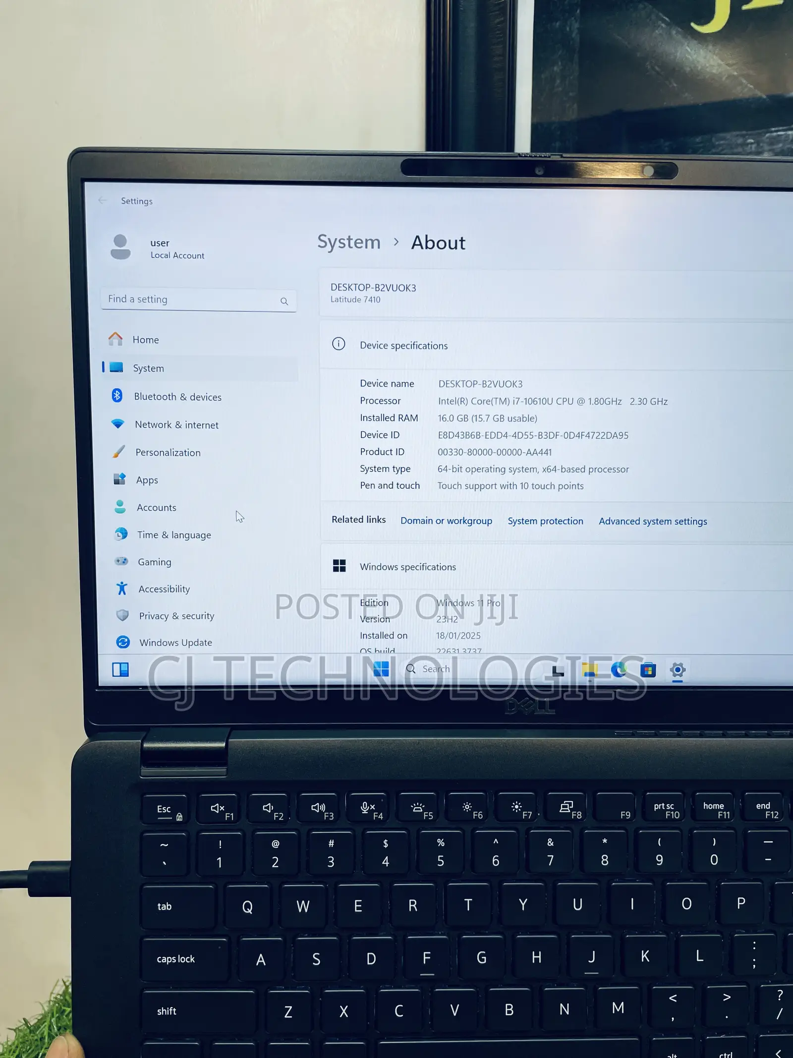 Laptop Dell Latitude 7410 16GB Intel Core I7 SSD 512GB