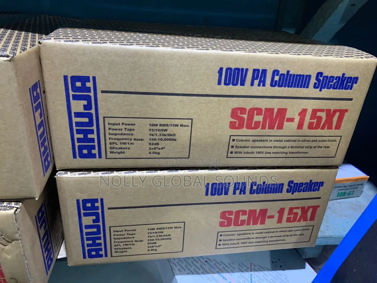 Ahuja SCM-15XT 10W 8Ω PA Wall Column Speaker