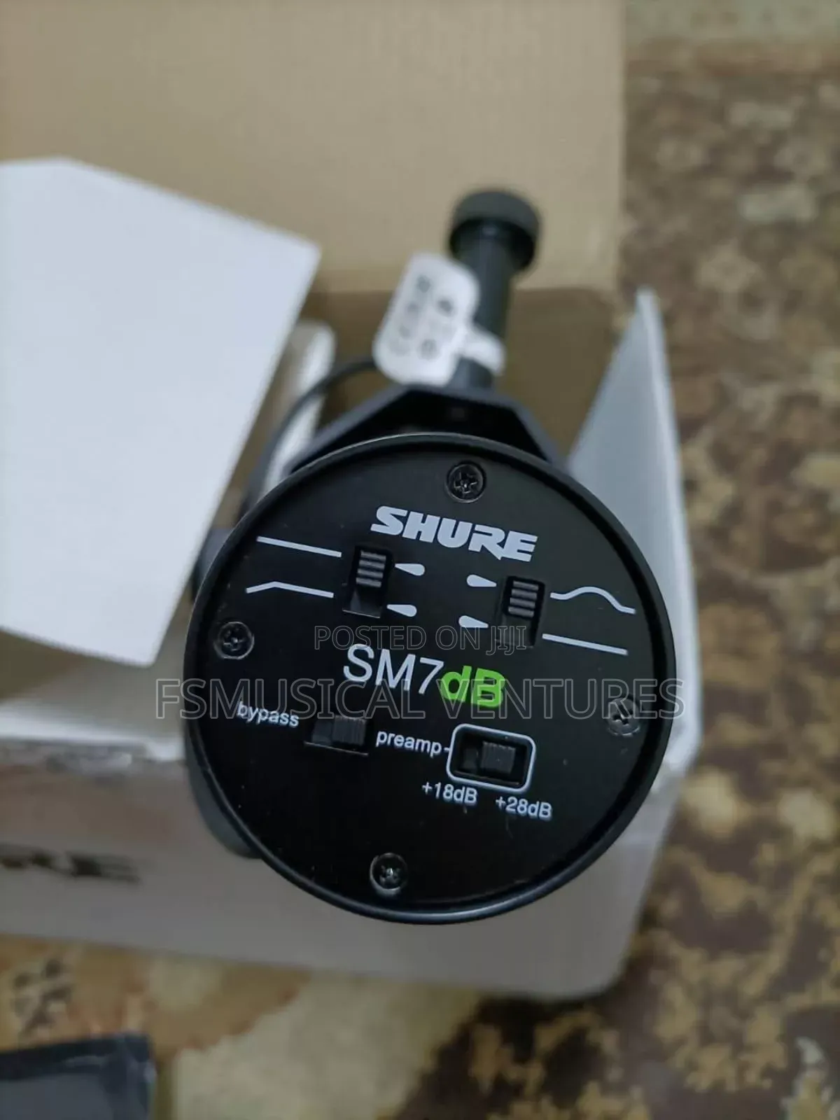 Shure Sm7db Dynamic Vocal Microphone W/Built in Preamps