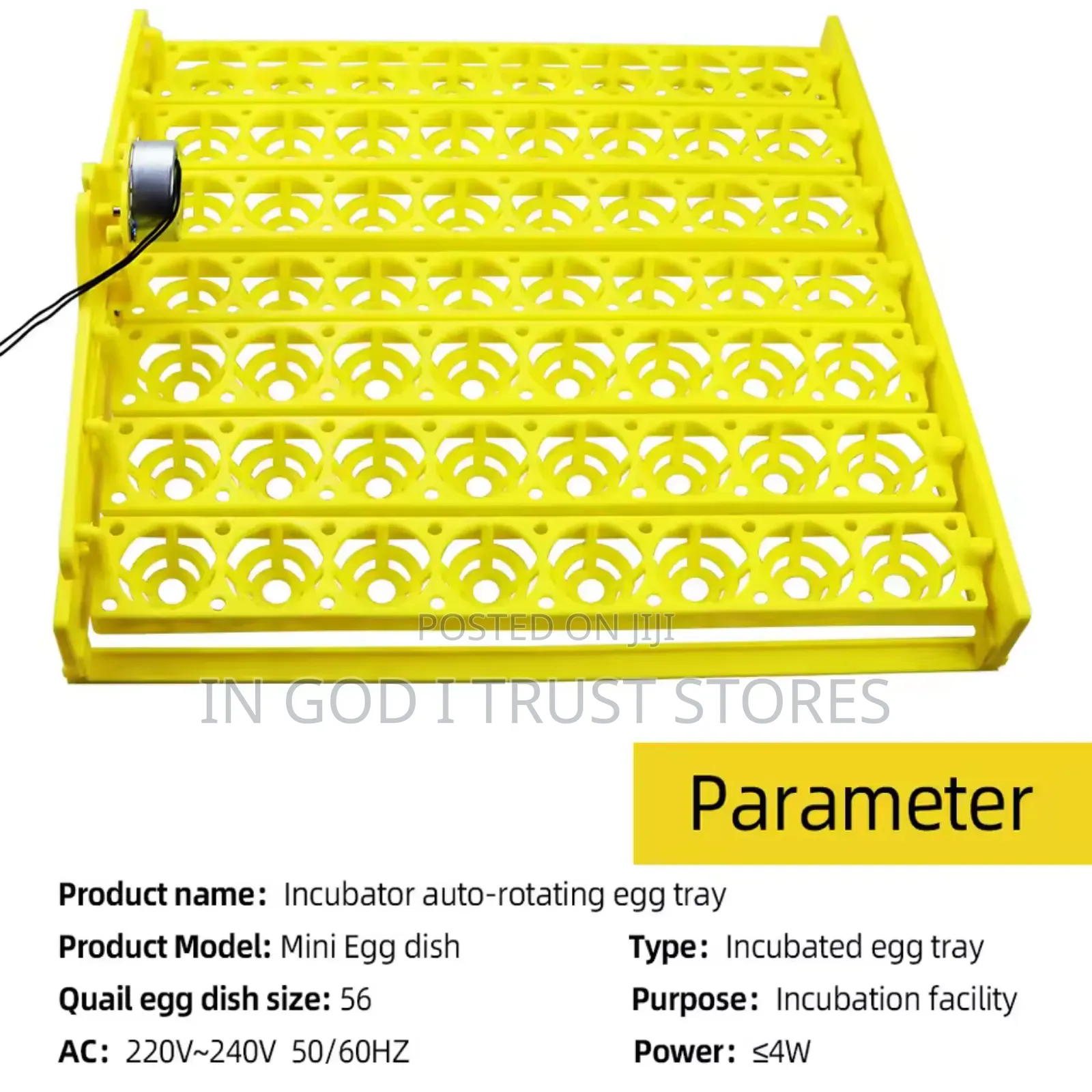 56 Eggs Incubator Tray
