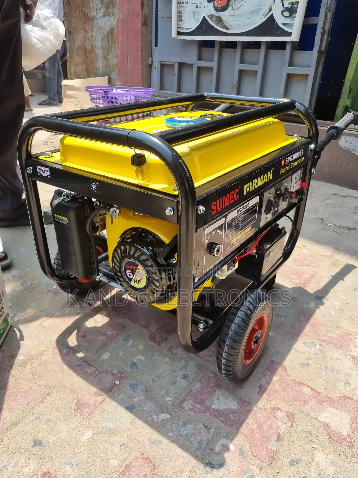 Firman 4.5kva Petrol Generator 100%Copper Wire