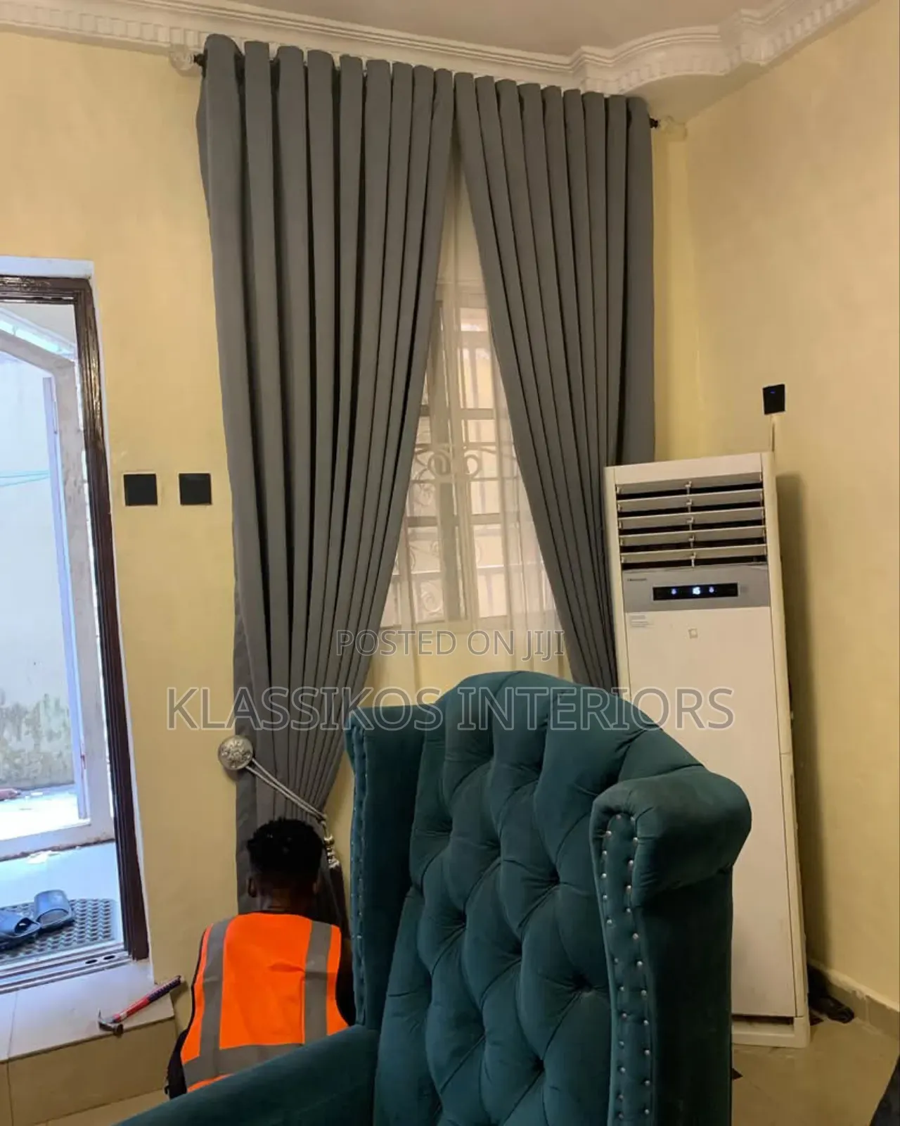 Sharp Turkish Curtain (Z9)(Free Delivery)