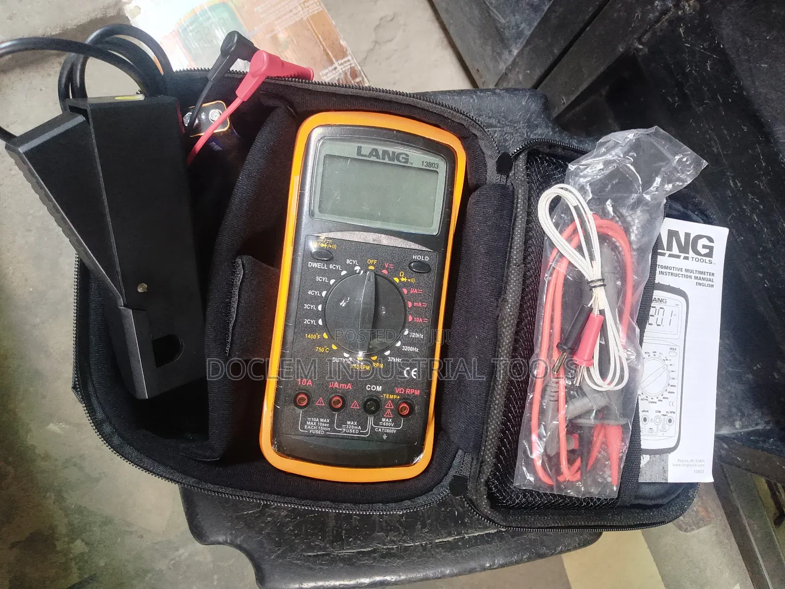 LANG Digital Testing Multmeter