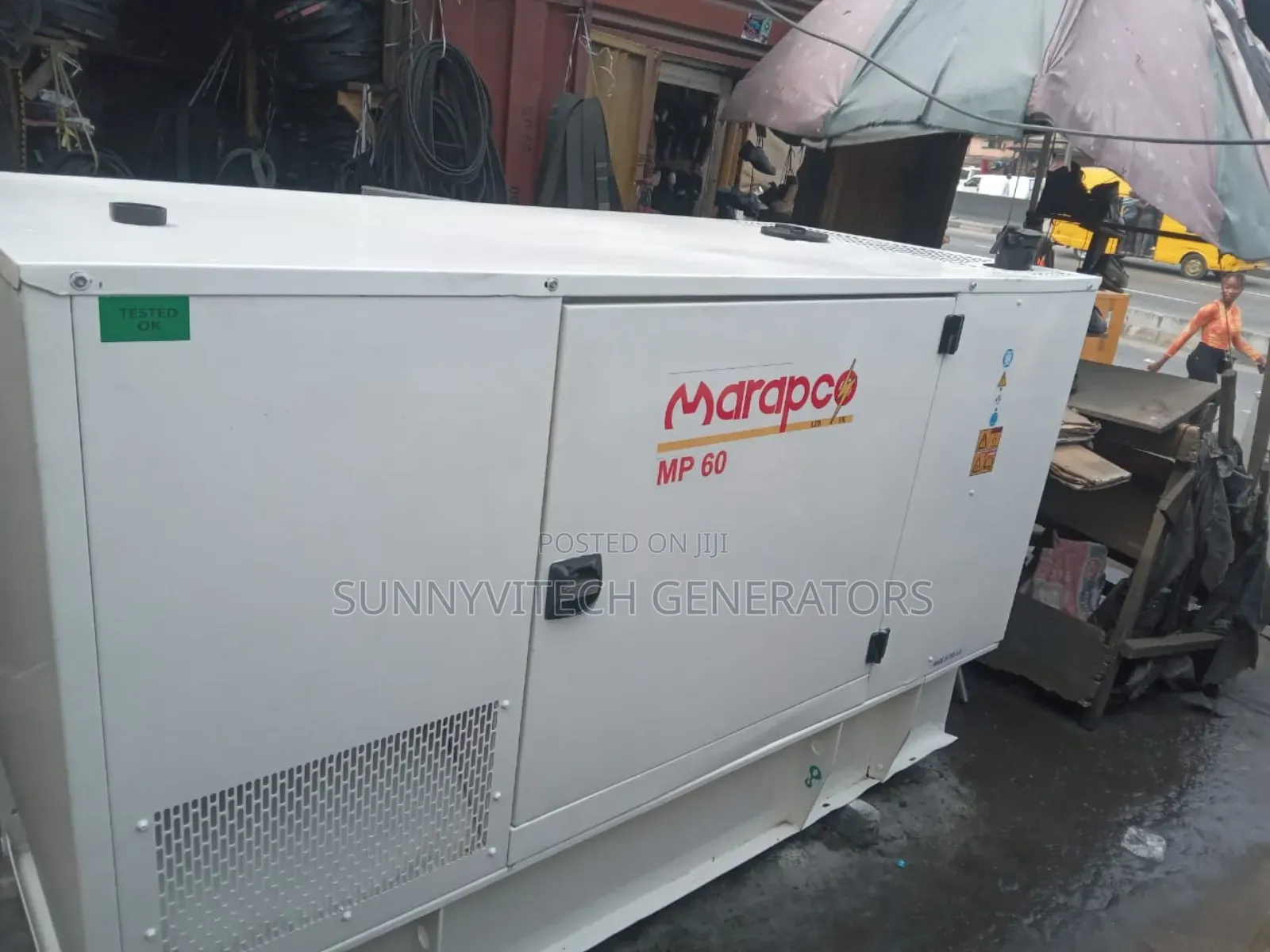 60kva Perkins Generator Marapco Super Silence Almost New One