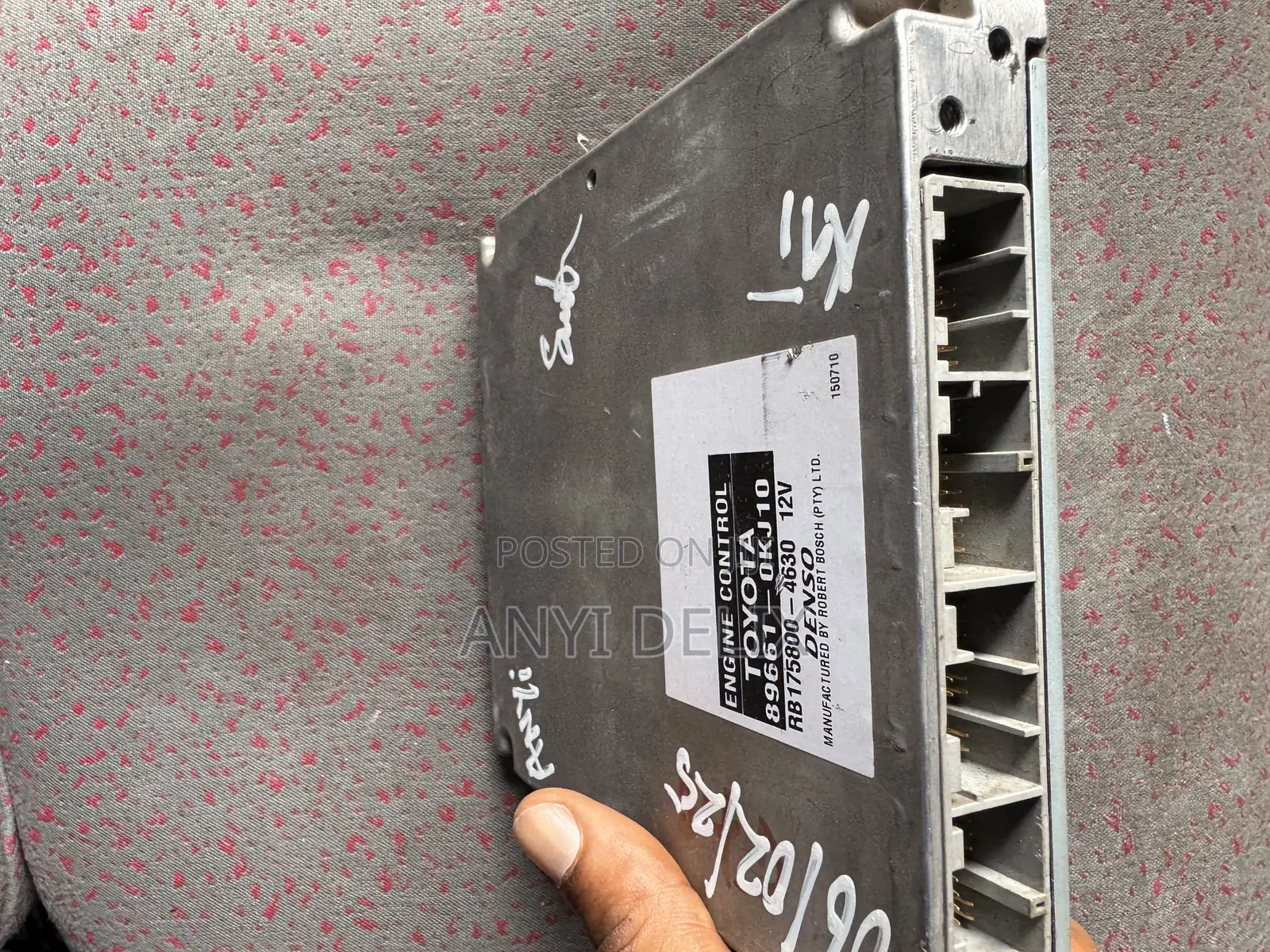ECU Brain Box Toyota Fortuner 2012 MT Diesel 89661-0kj10