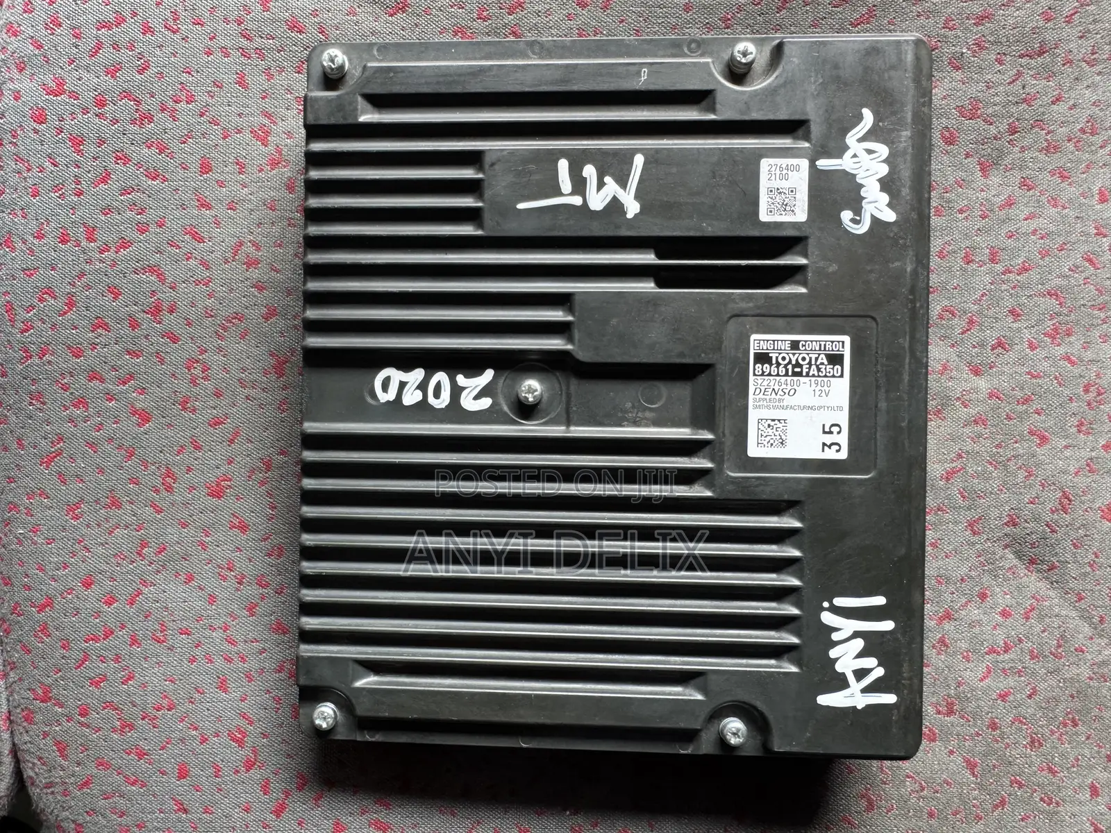 Toyota Fortuner ECU Brain Box Diesel 2020 MT 89661-Fa350