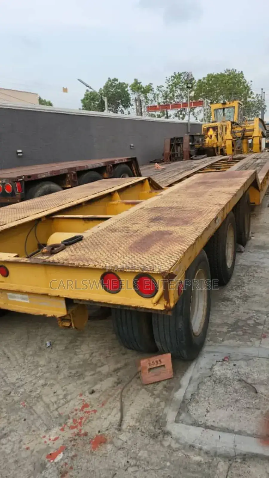 75tonnage Lowbed Foreign Used