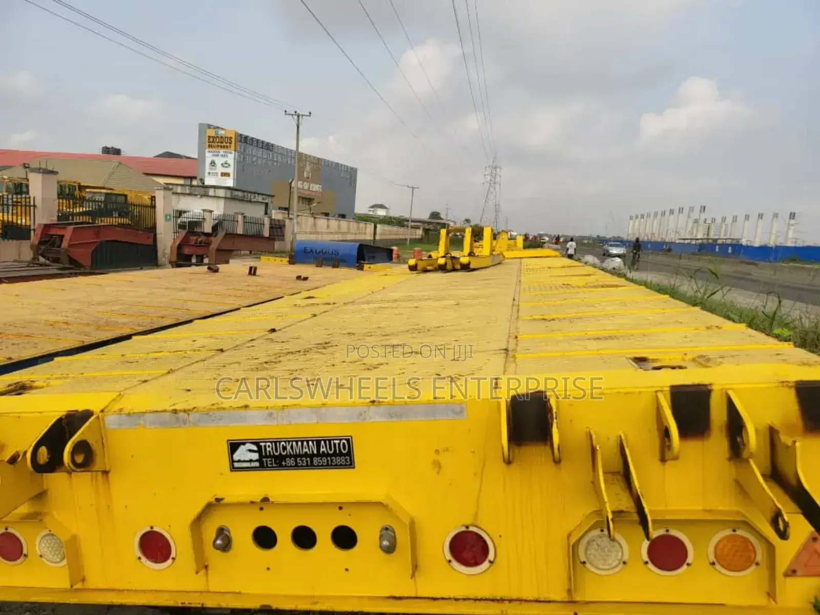 Foreign Used 100tons Lowbed