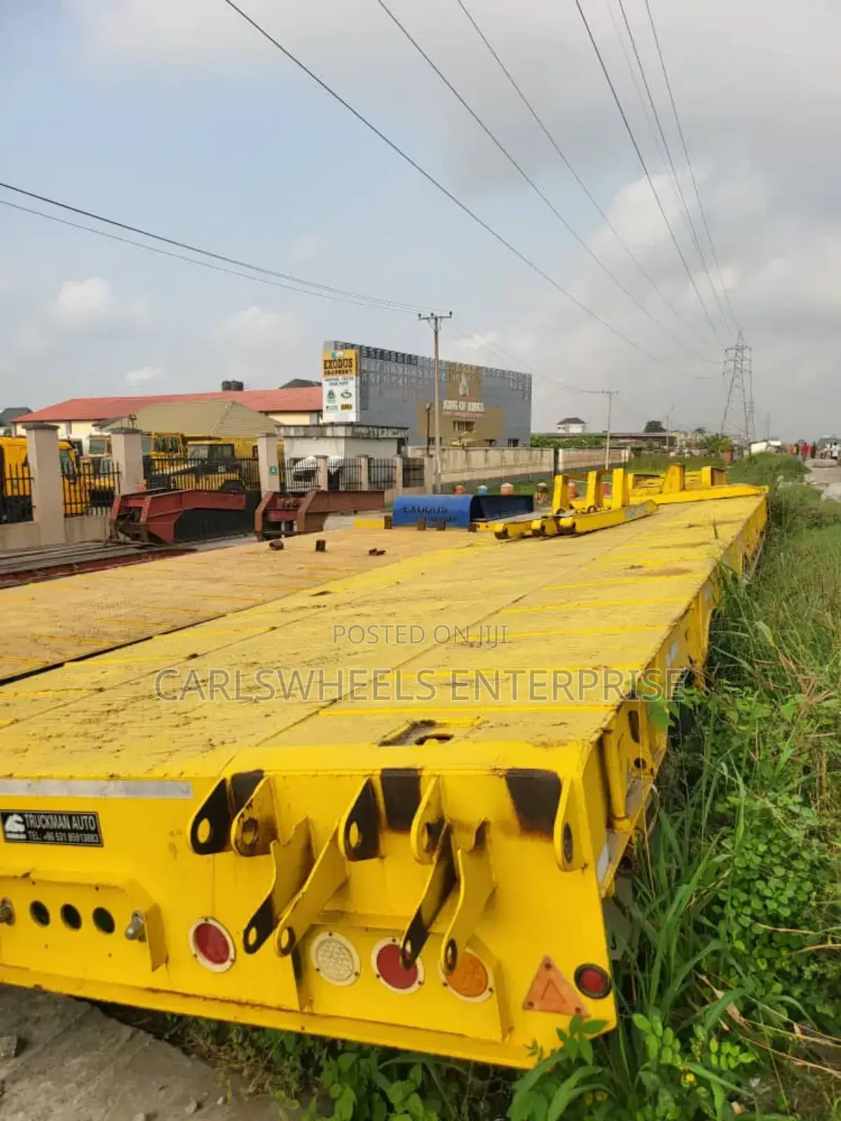 Foreign Used 100tons Lowbed