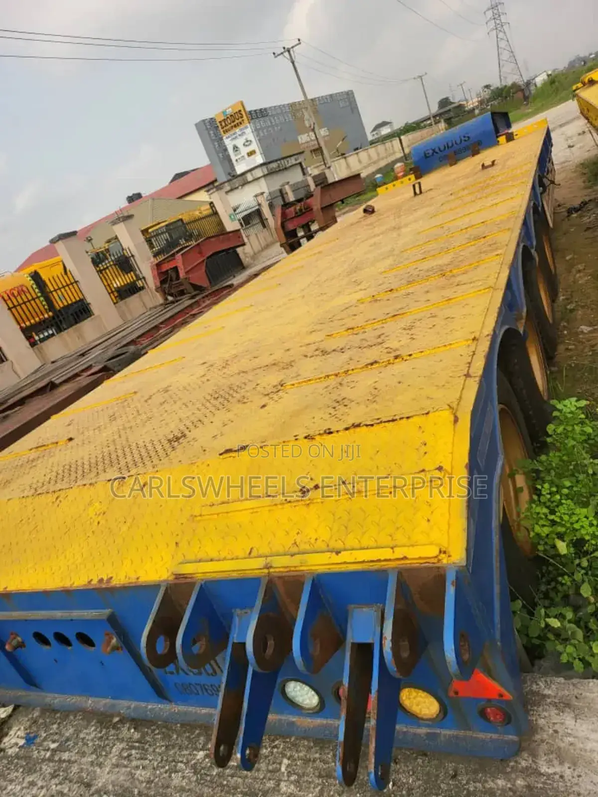 120tons Foreign Used Lowbed