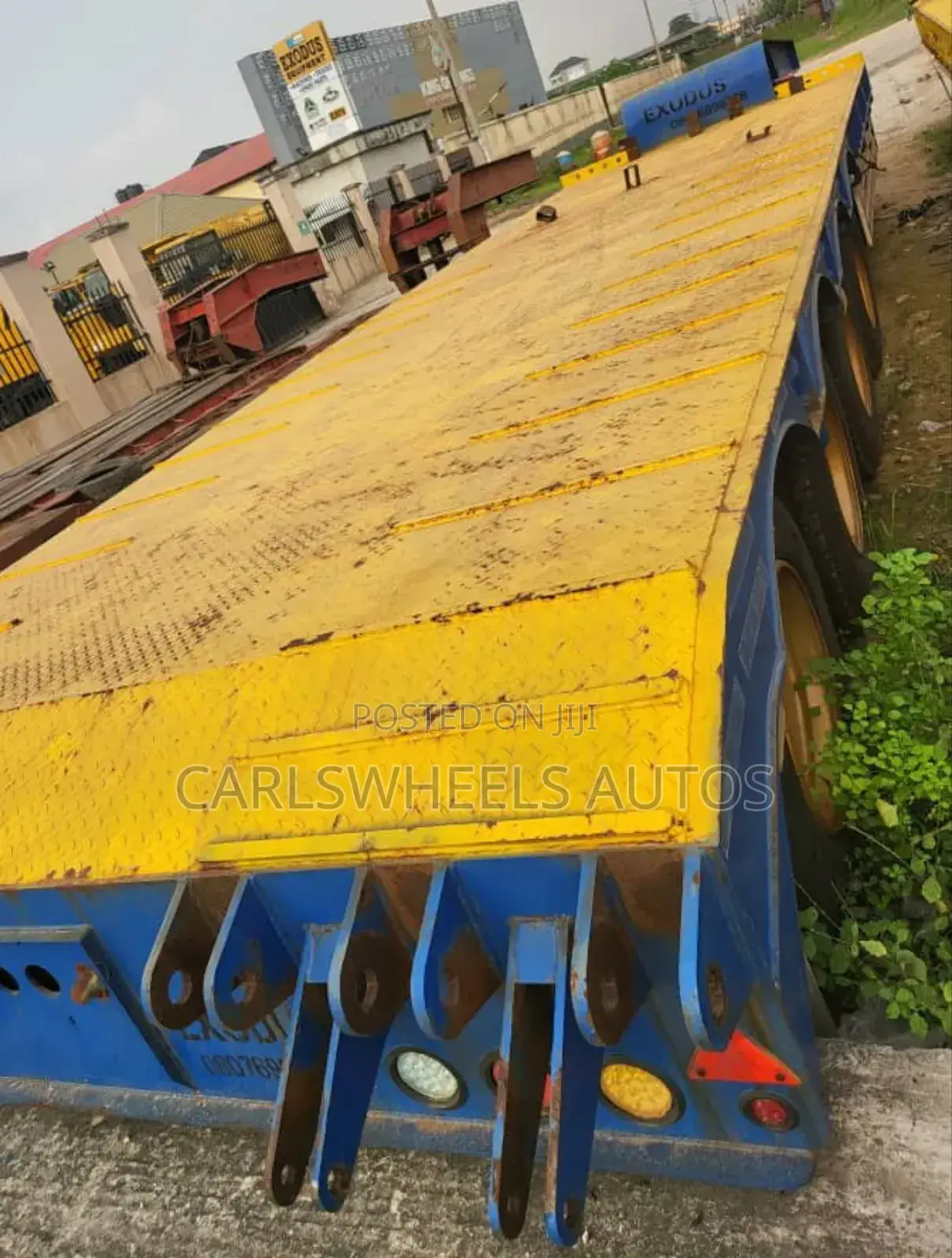 120tons Foreign Used Lowbed