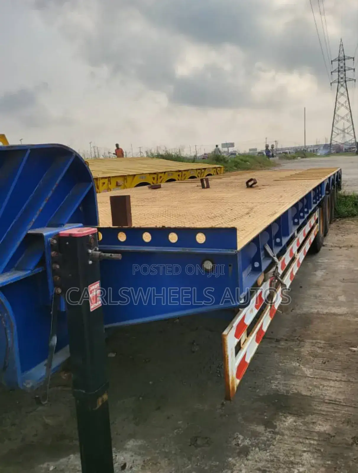 120tons Foreign Used Lowbed
