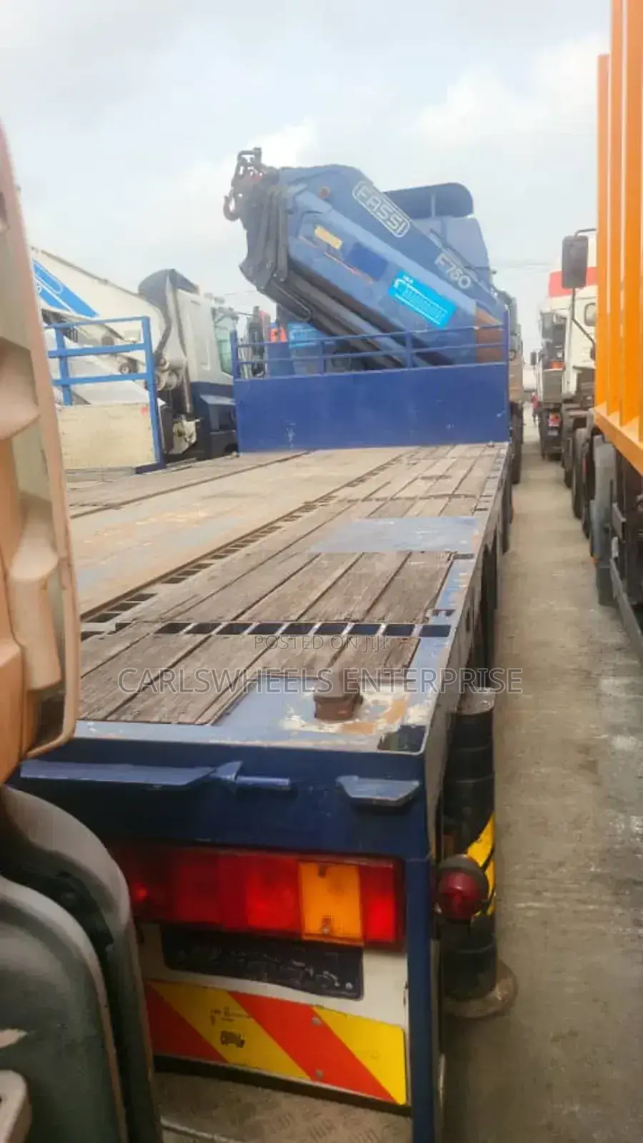 Foreign Used DAF 85 CF Hiab Truck (17tons)