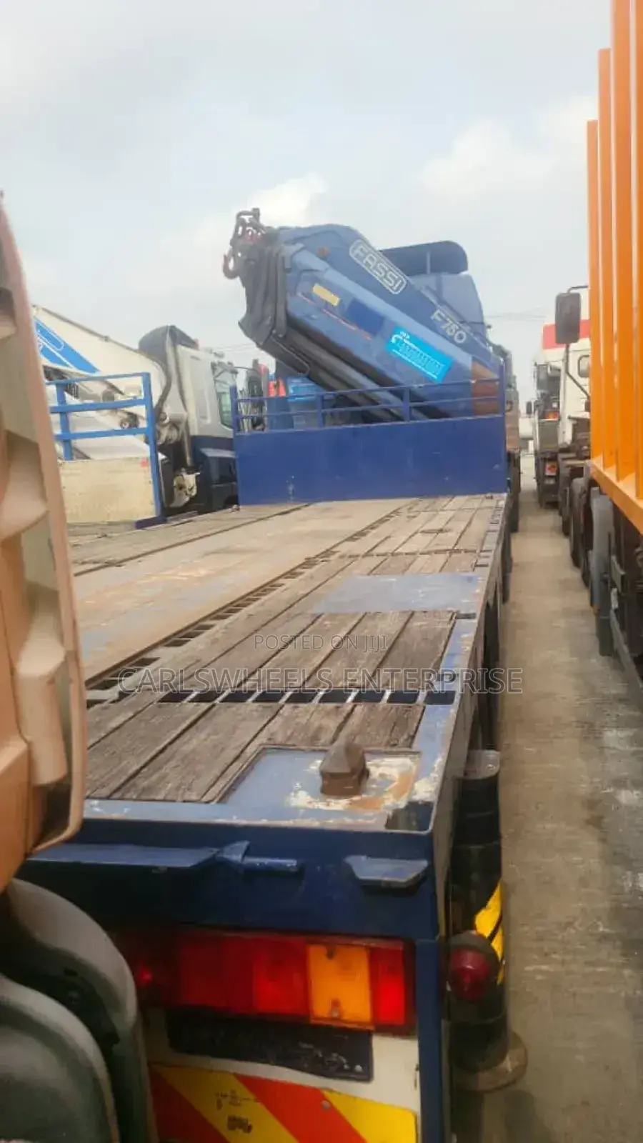 Foreign Used DAF 85 CF Hiab Truck (17tons)
