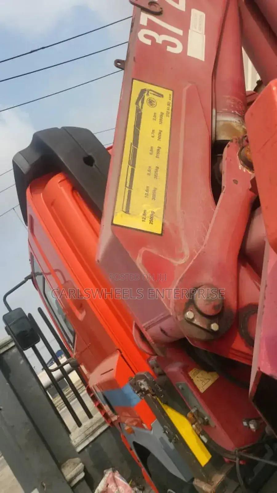 Hiab DAF 85 380 CF Tokunbo (13tons)