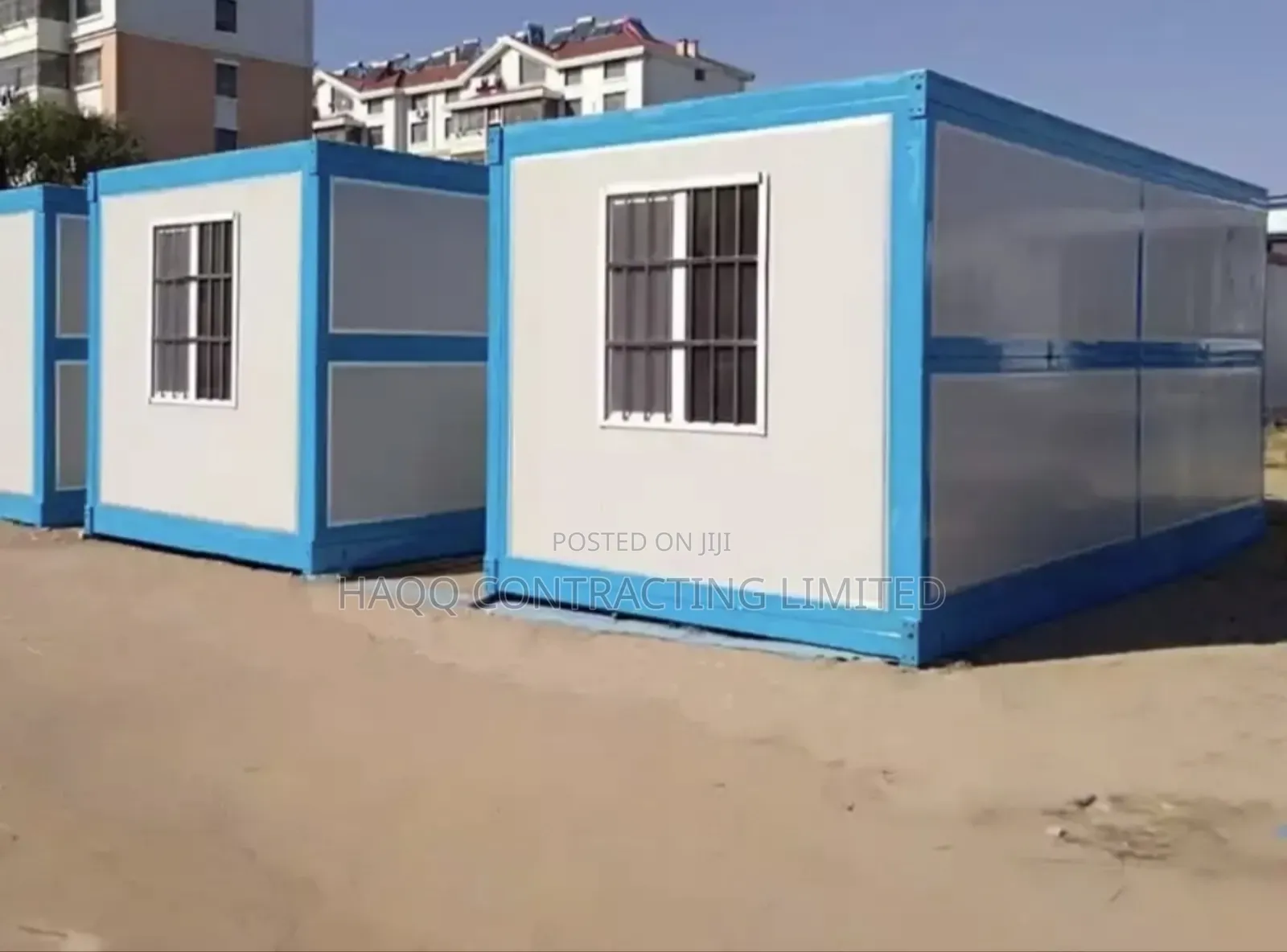 100% Thermal Resistant, Mobile Steel Portacabin Site Office