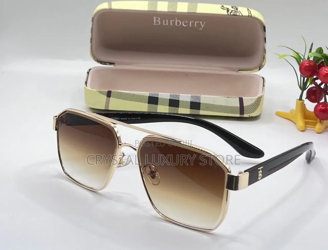 Burberry Quality Luxury Men Sunglasses