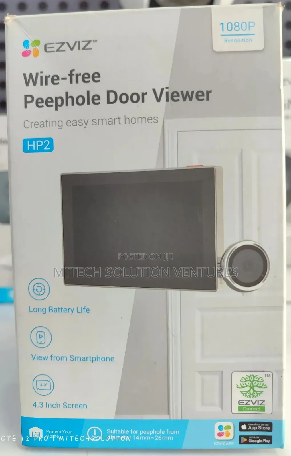 EZVIZ HP2 Wire-free Peephole Door Viewer
