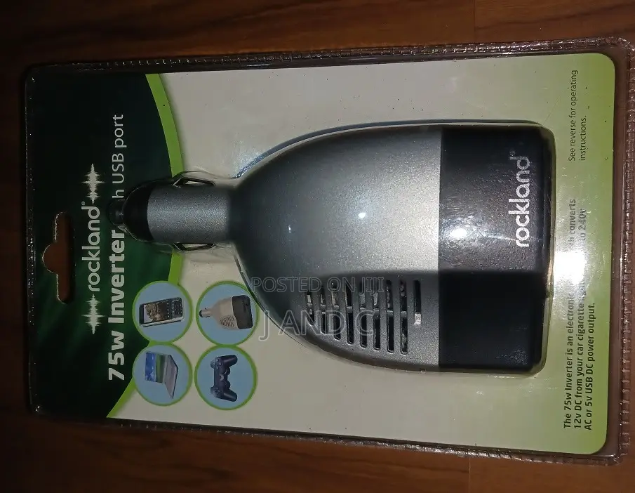 75W Rockland Car Inverter With USB Original