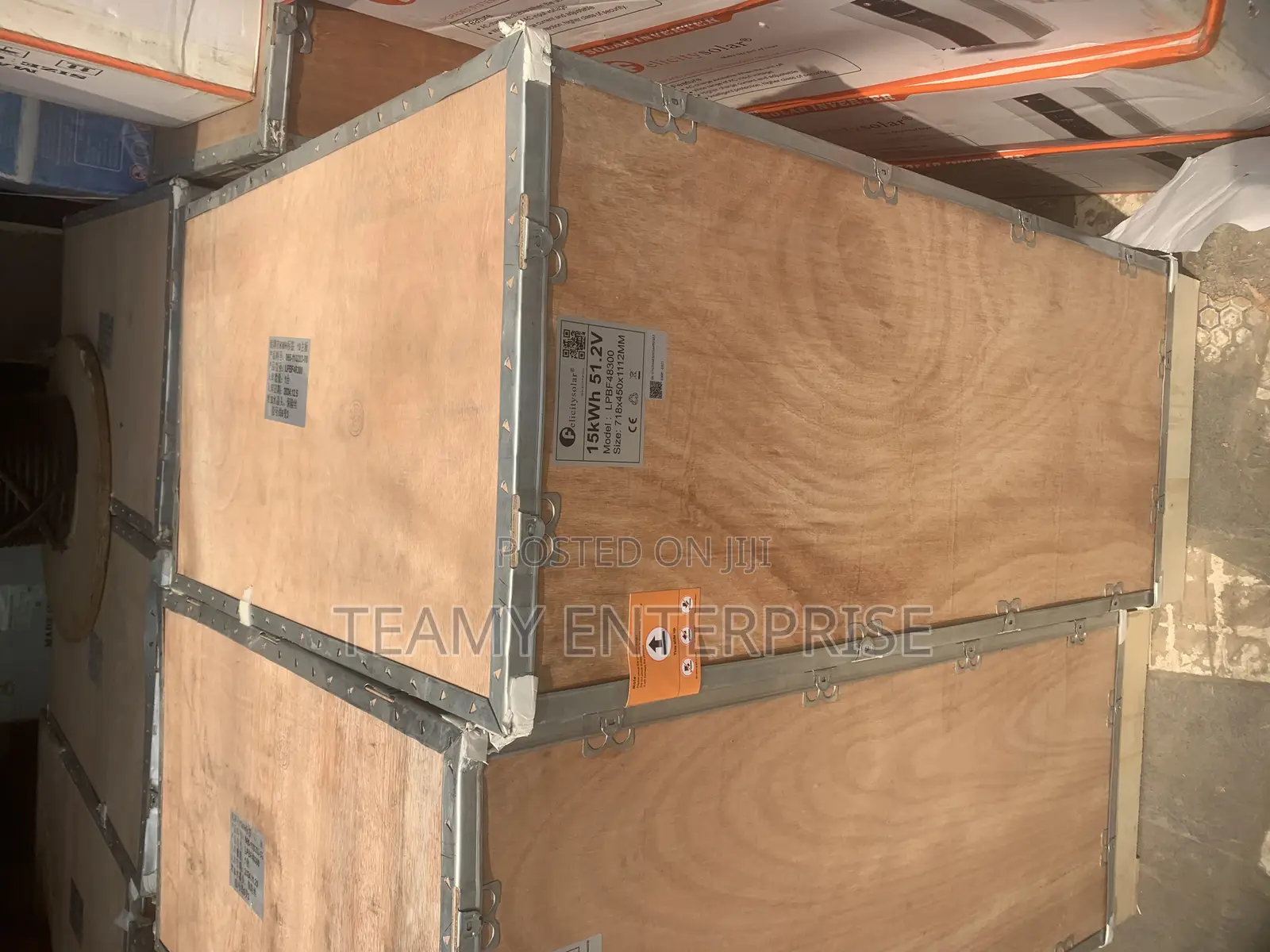 Felicity 15kwh Lithium Ion Battery 51.2v Fr 48v Solar System