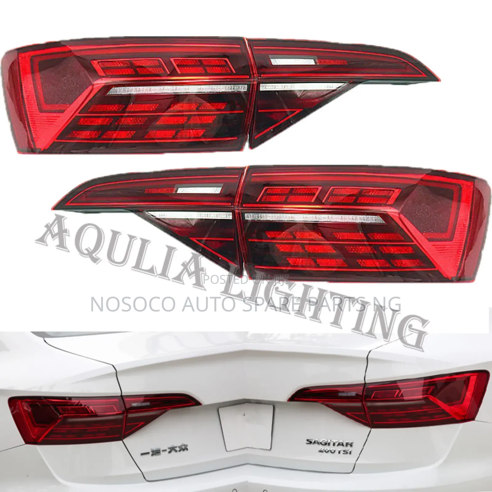 Set Of Rear Light Jetta 7 2018 2020