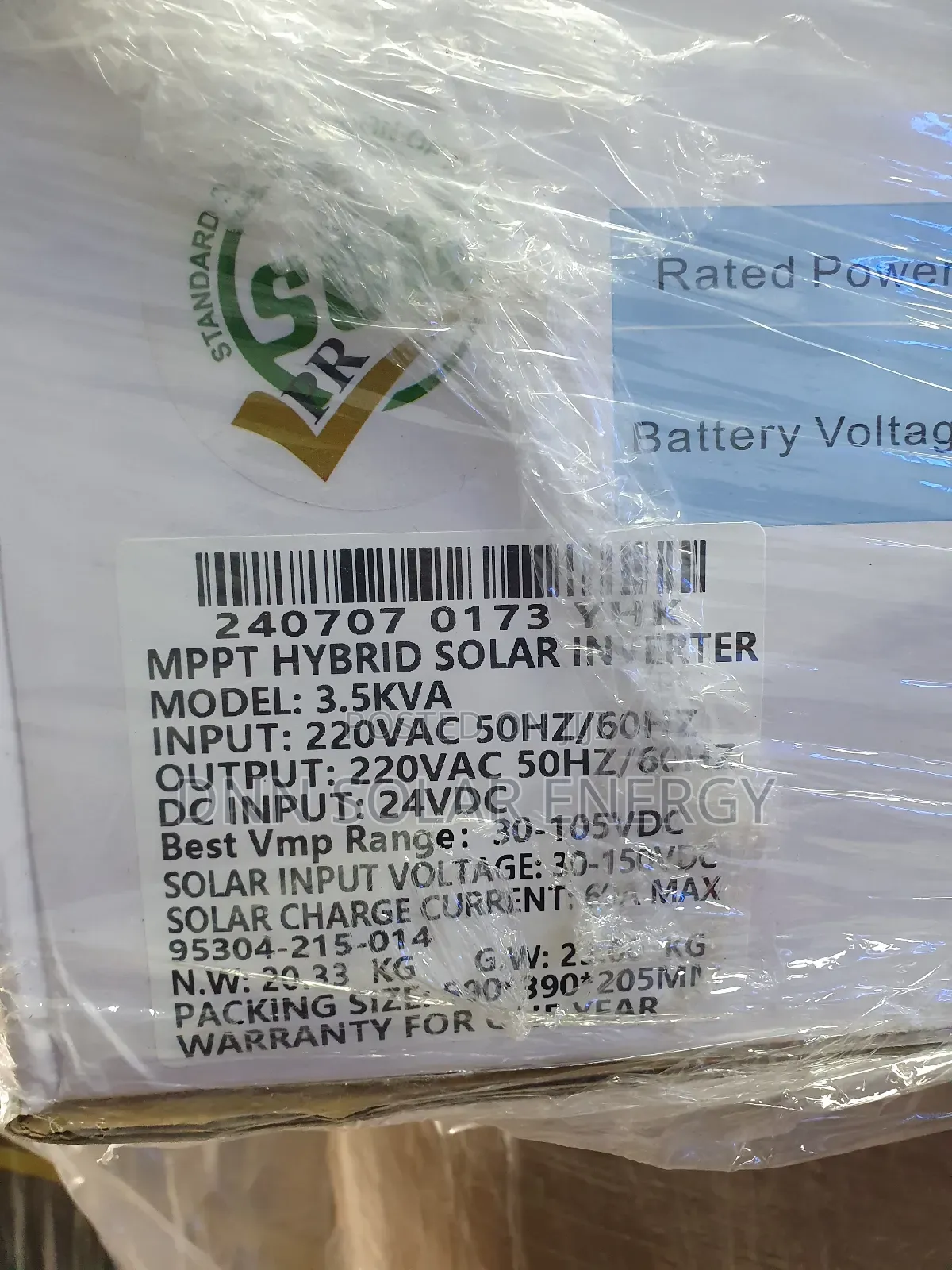 3.5kva 24v Yohako Hybrid Inverter