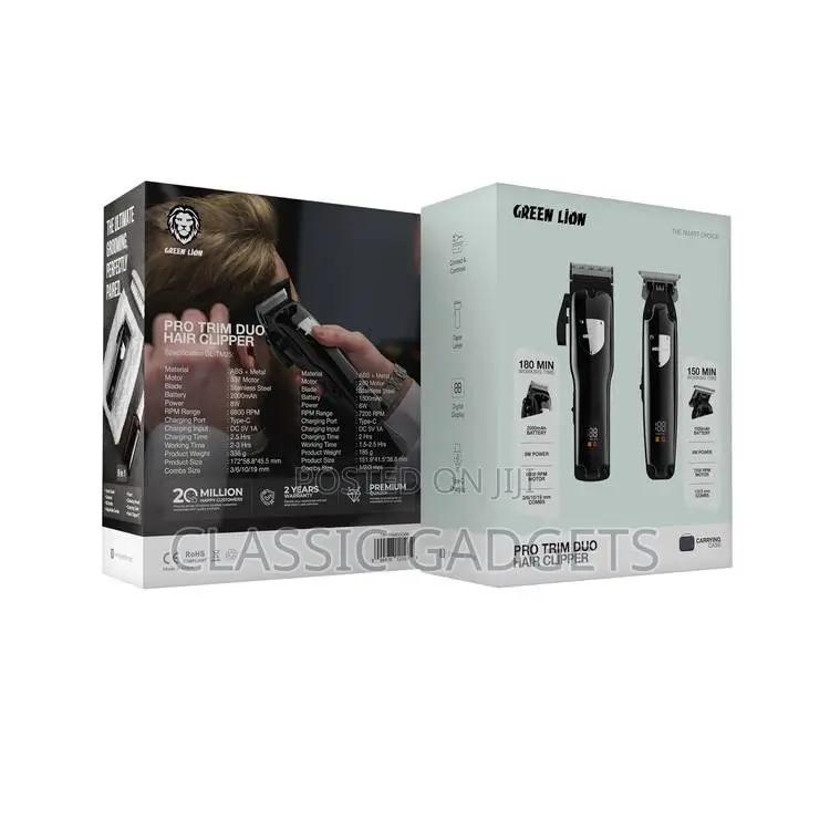 Green Lion Pro Trim Duo Hair Clipper