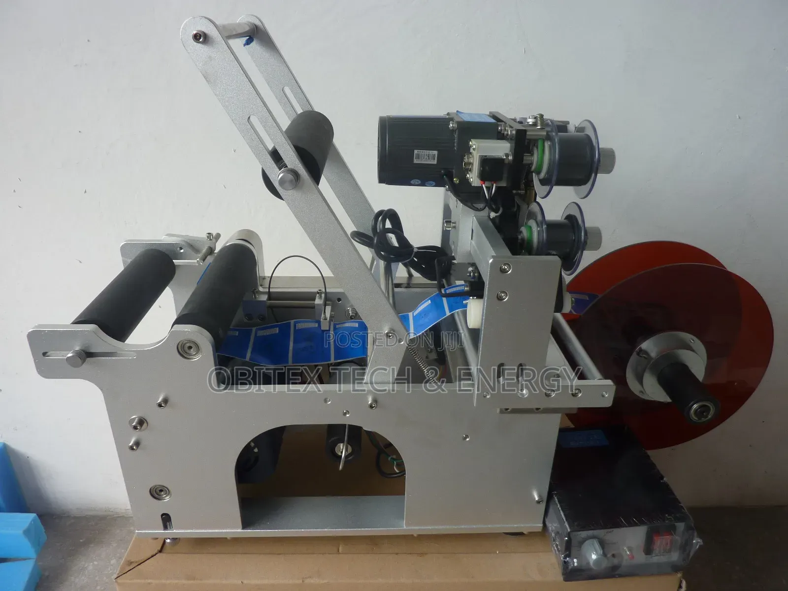 220V MT-50 Labeling Machine for Glassfruit Juicebottles–25kg