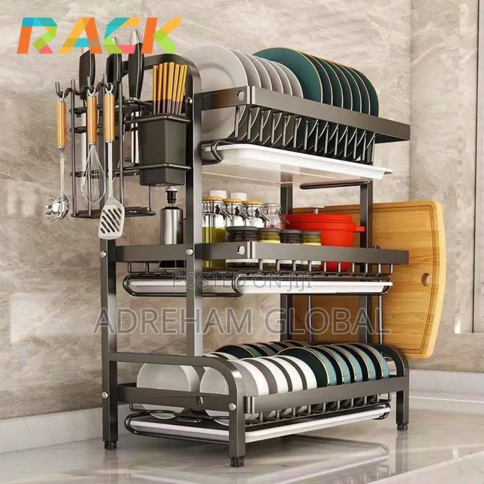 3tiers Quality Plate Rack
