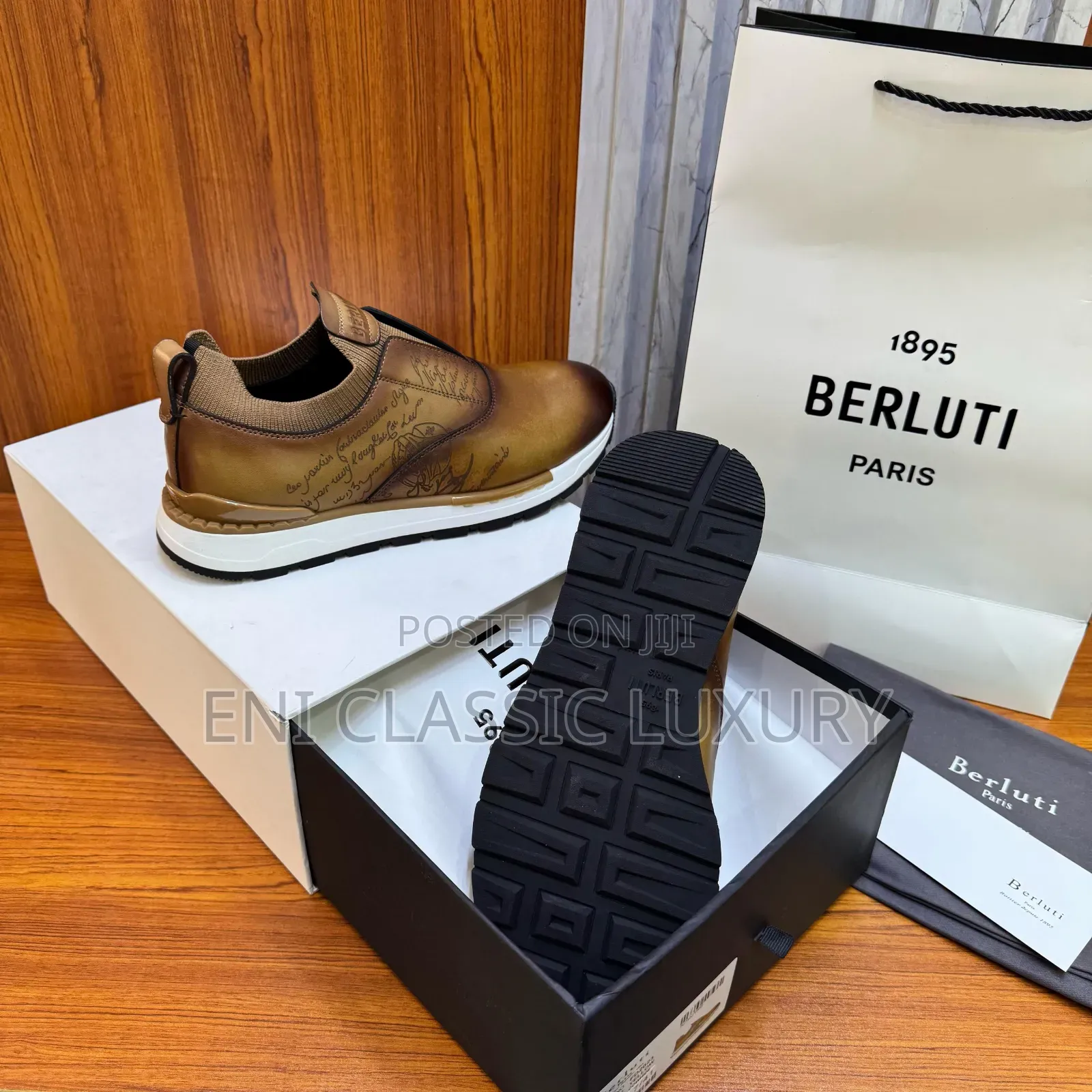 Super High Quality Luxury Men's Sneaker Berluti Best Quality