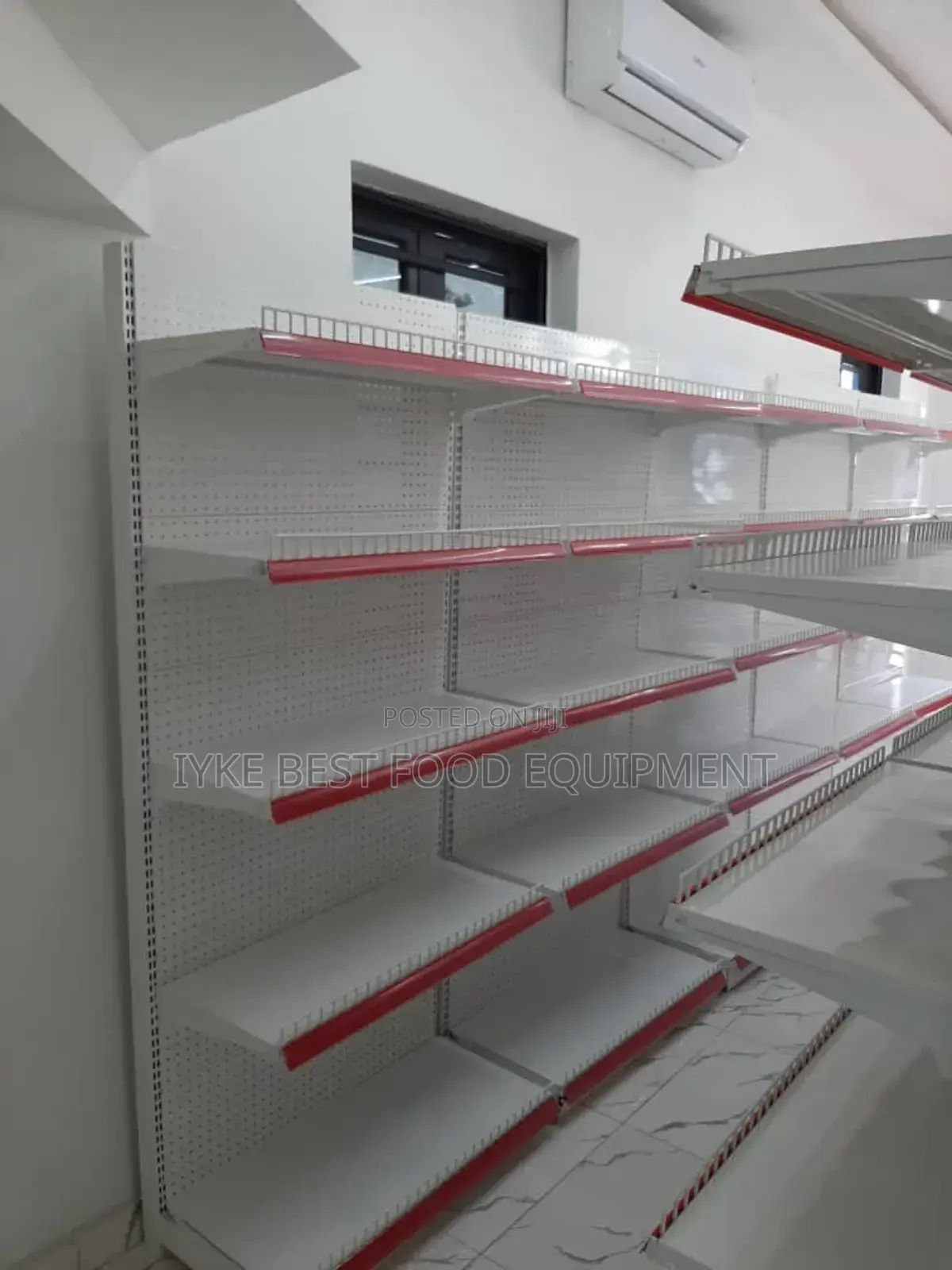 Wall Side Supermarket Display Racks