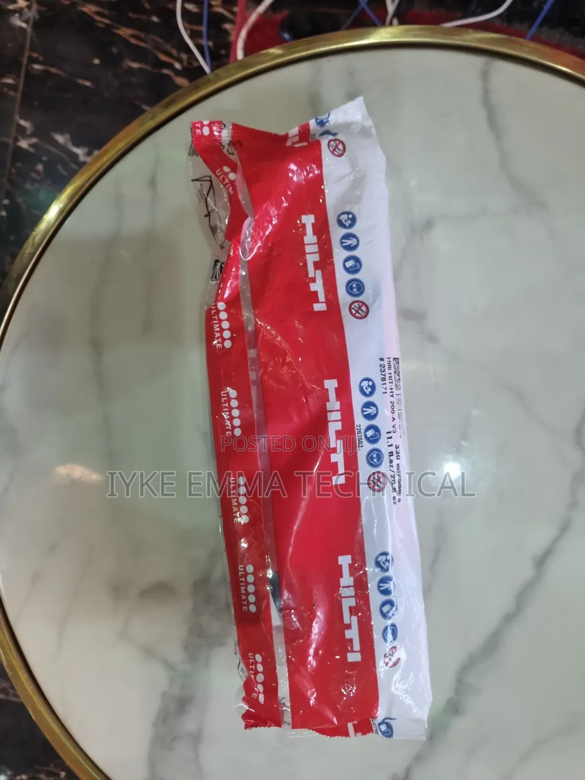 Hilti HIT-HY 200 V3 Adhesive Anchor 500ML Injectable Mortar