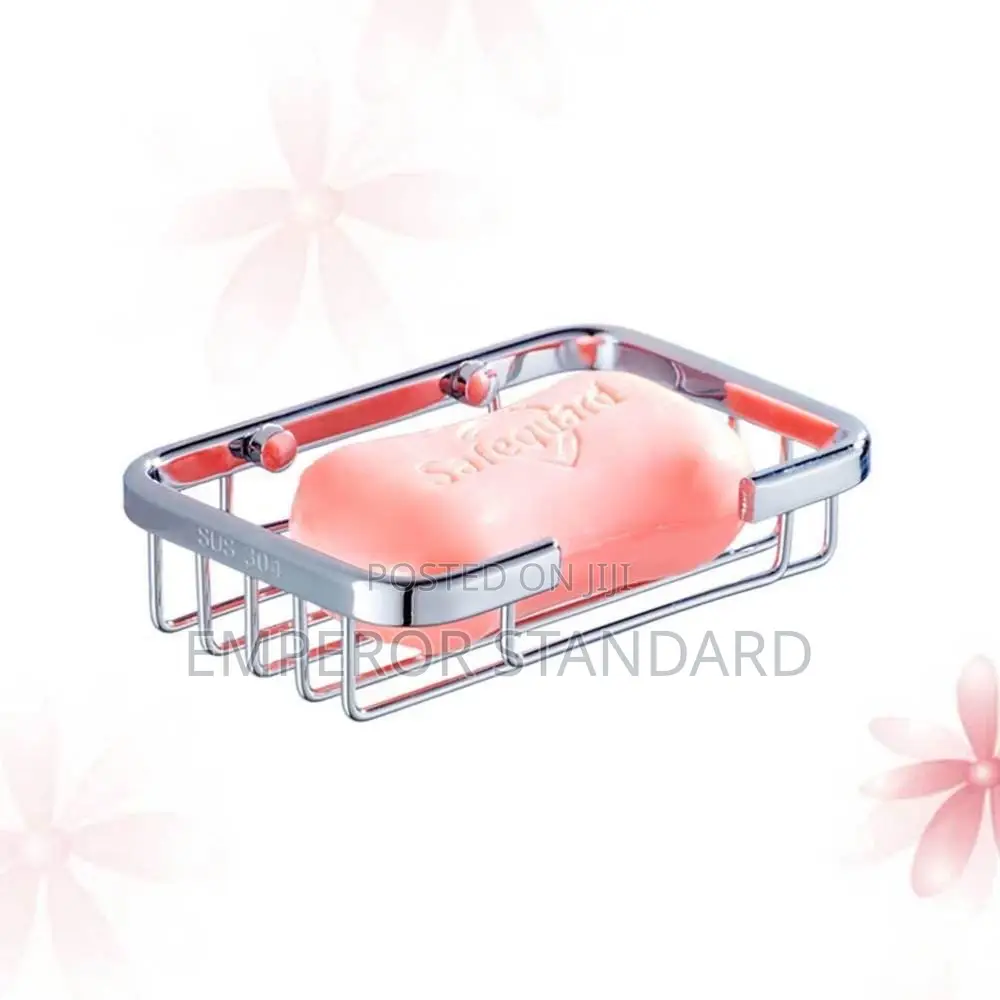 Soap Holder Shower Sponge Holder Dish Wall-Mounted Pad