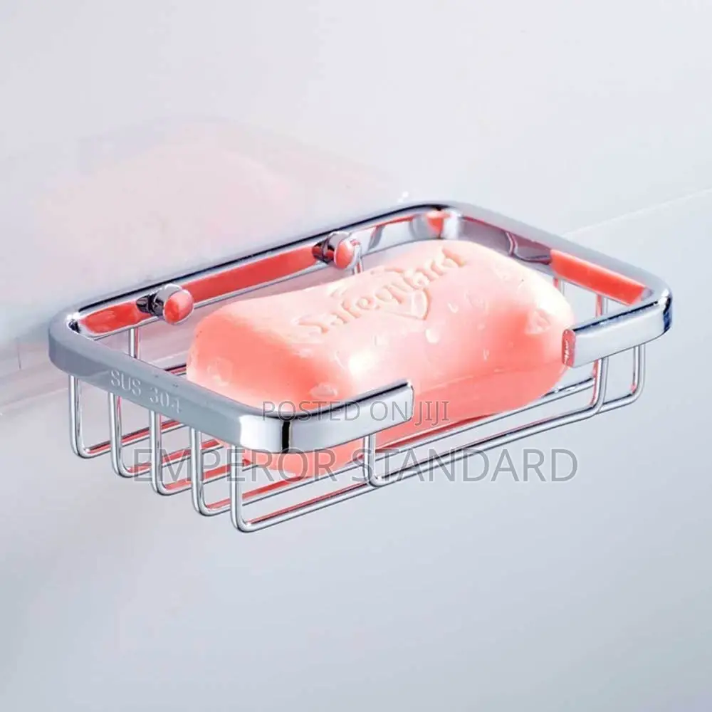 Soap Holder Shower Sponge Holder Dish Wall-Mounted Pad
