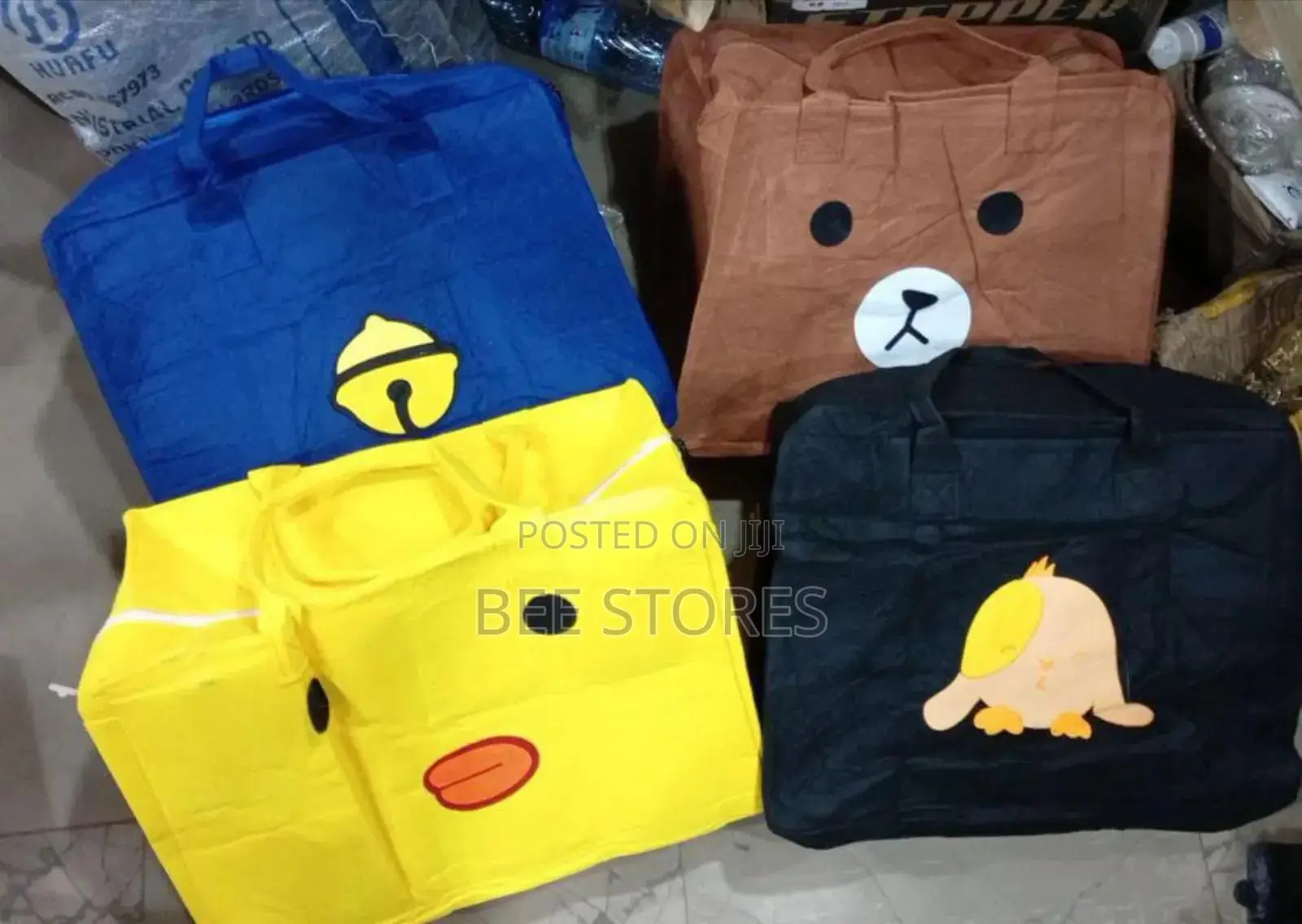 Female Emoji Picnic Fashion Travel Bag