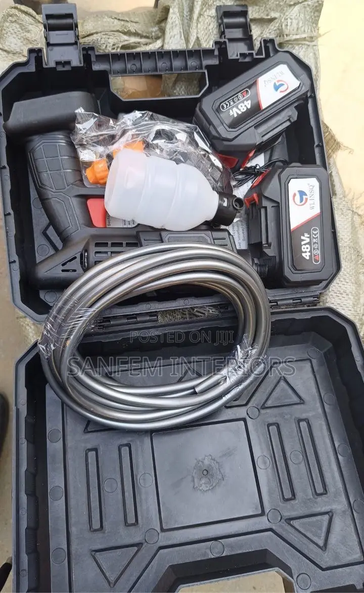 Pressure Washer With Two Batteries 48volts