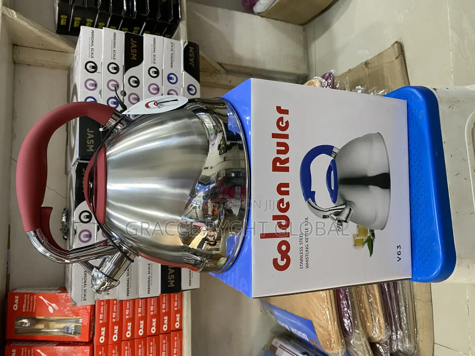 5L Golden Touch Whistling Kettle