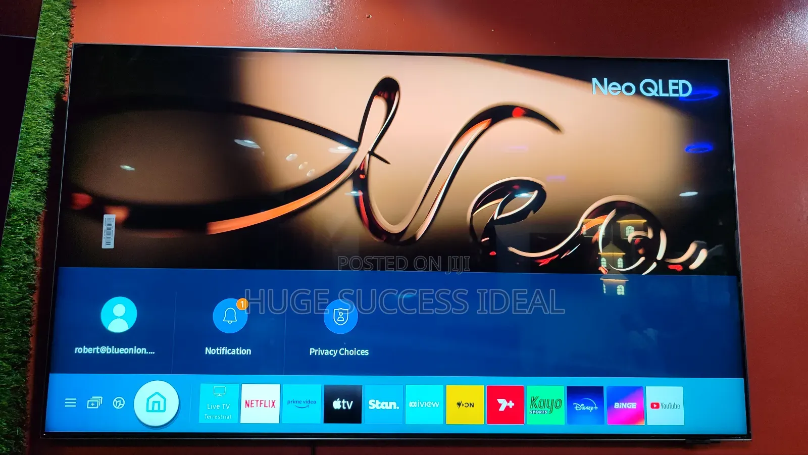 Samsung 55" Neo QLED QN90A Series Smart 4K Ultra HD HDR TV