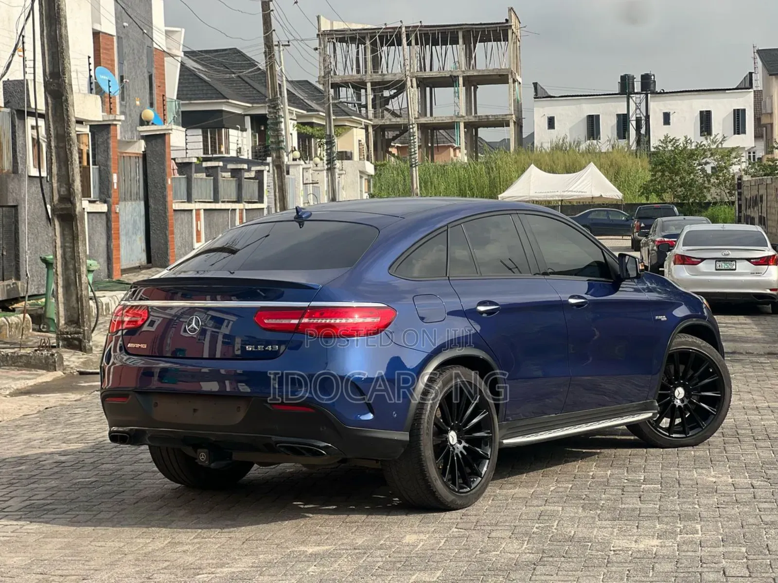 Mercedes-Benz GLE-Class AMG GLE 43 4MATIC 2018 Blue